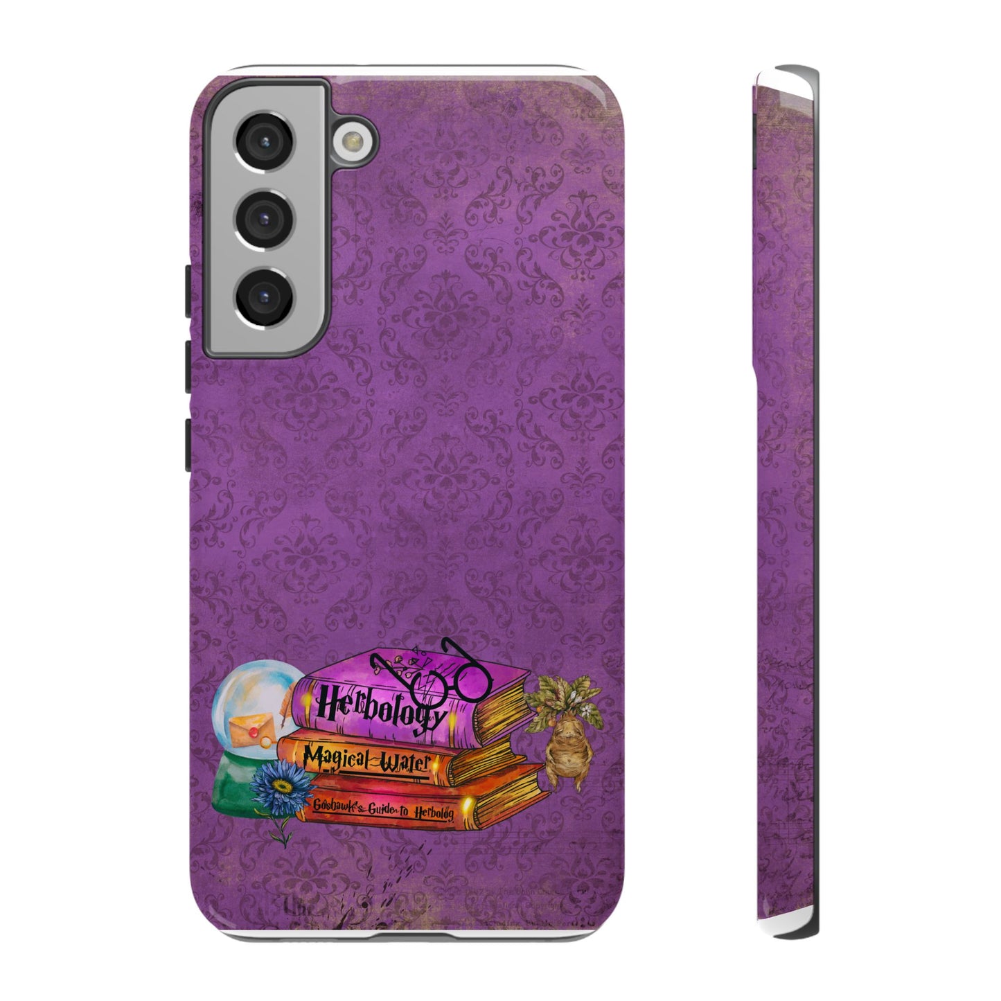Herbology, Magical Water Witchy Phone Case for iPhone, Samsung & Google Pixel, Books Lover Gift