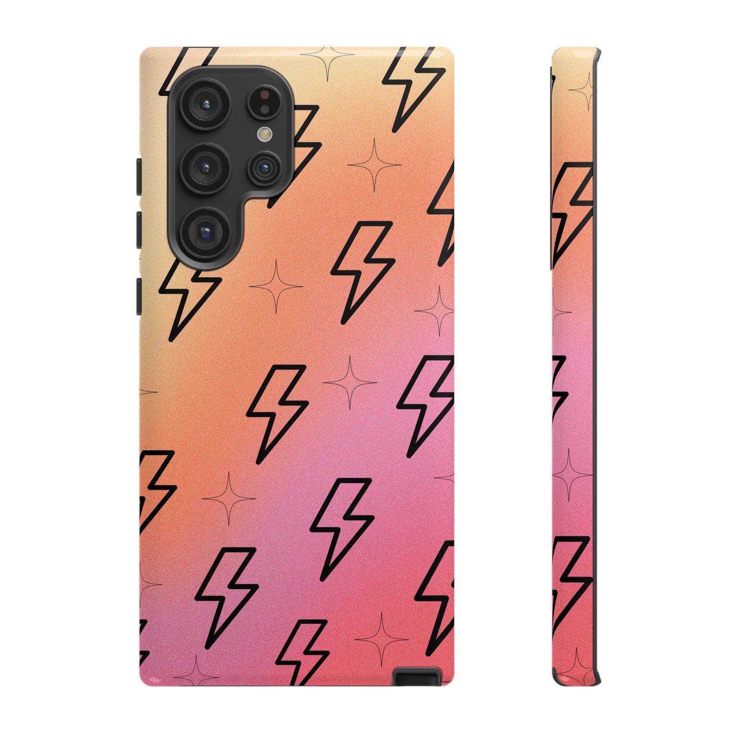 Retro Thunder Phone Case ⚡ Vintage Aesthetic for iPhone, Samsung & Pixel