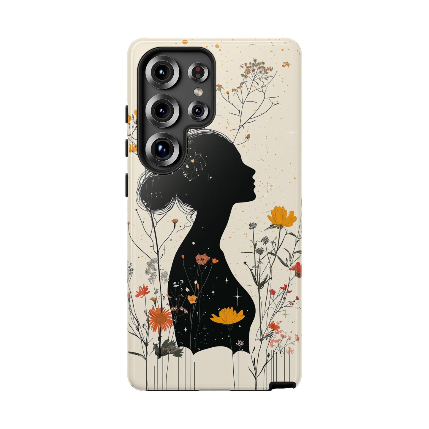 Celestial Bloom Boho Phone Case for iPhone, Pixel & Samsung