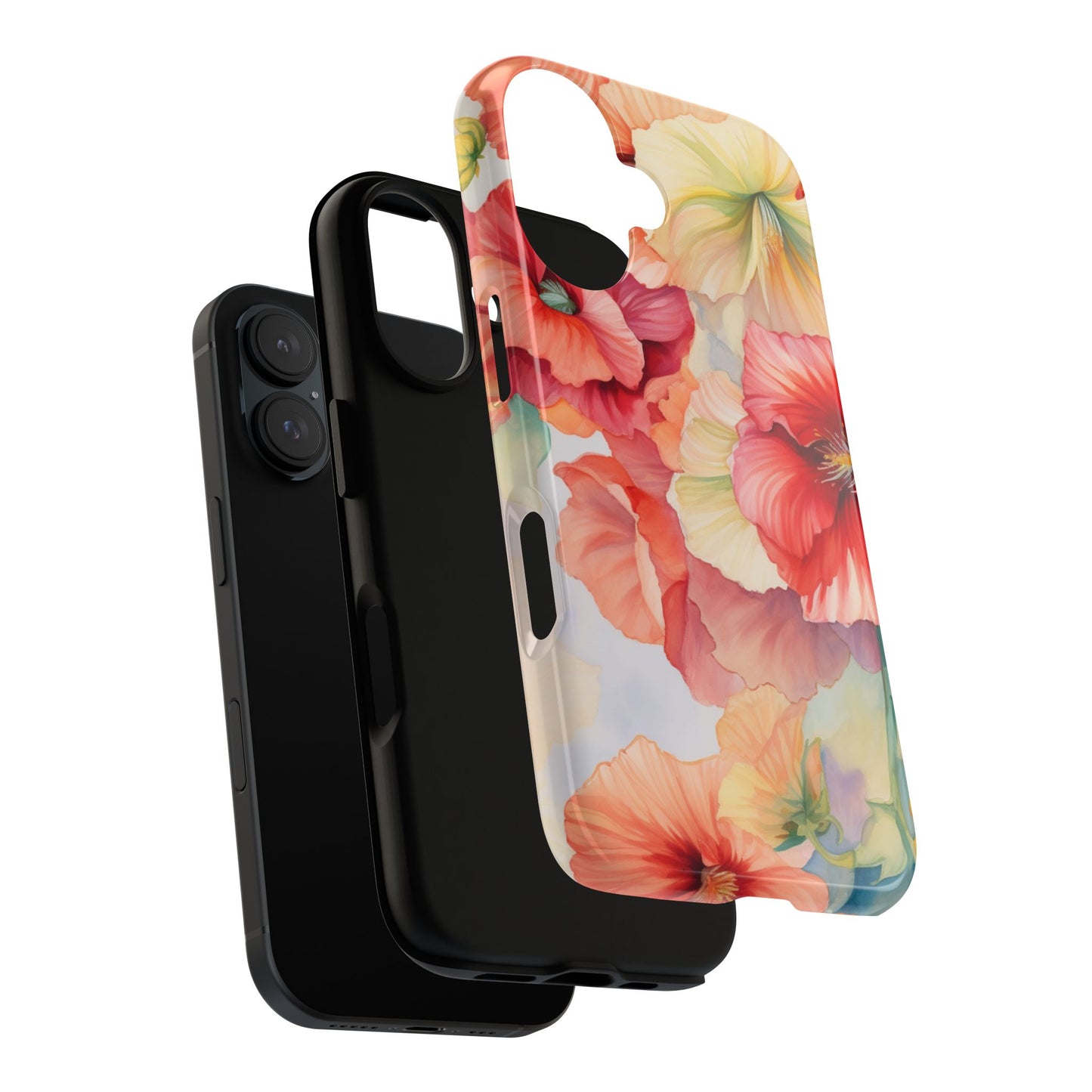 Floral Harmony Watercolor Mobile Case