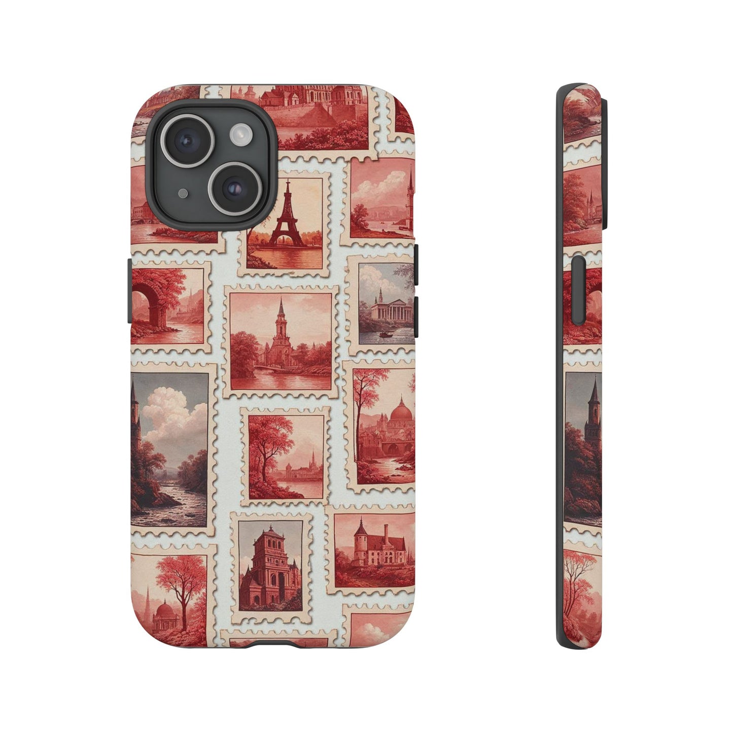 Vintage Postcard Stamps Phone Case