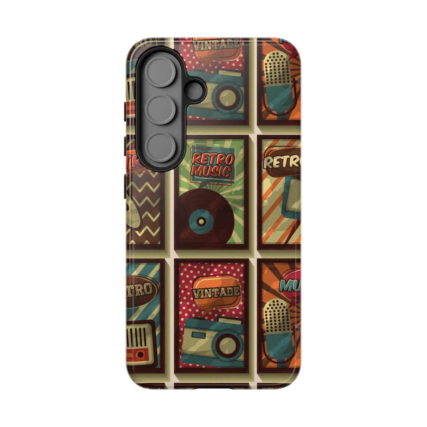 Retro Vintage Poster Phone Case β Aesthetic Nostalgic Design for iPhone, Samsung & Google Pixel