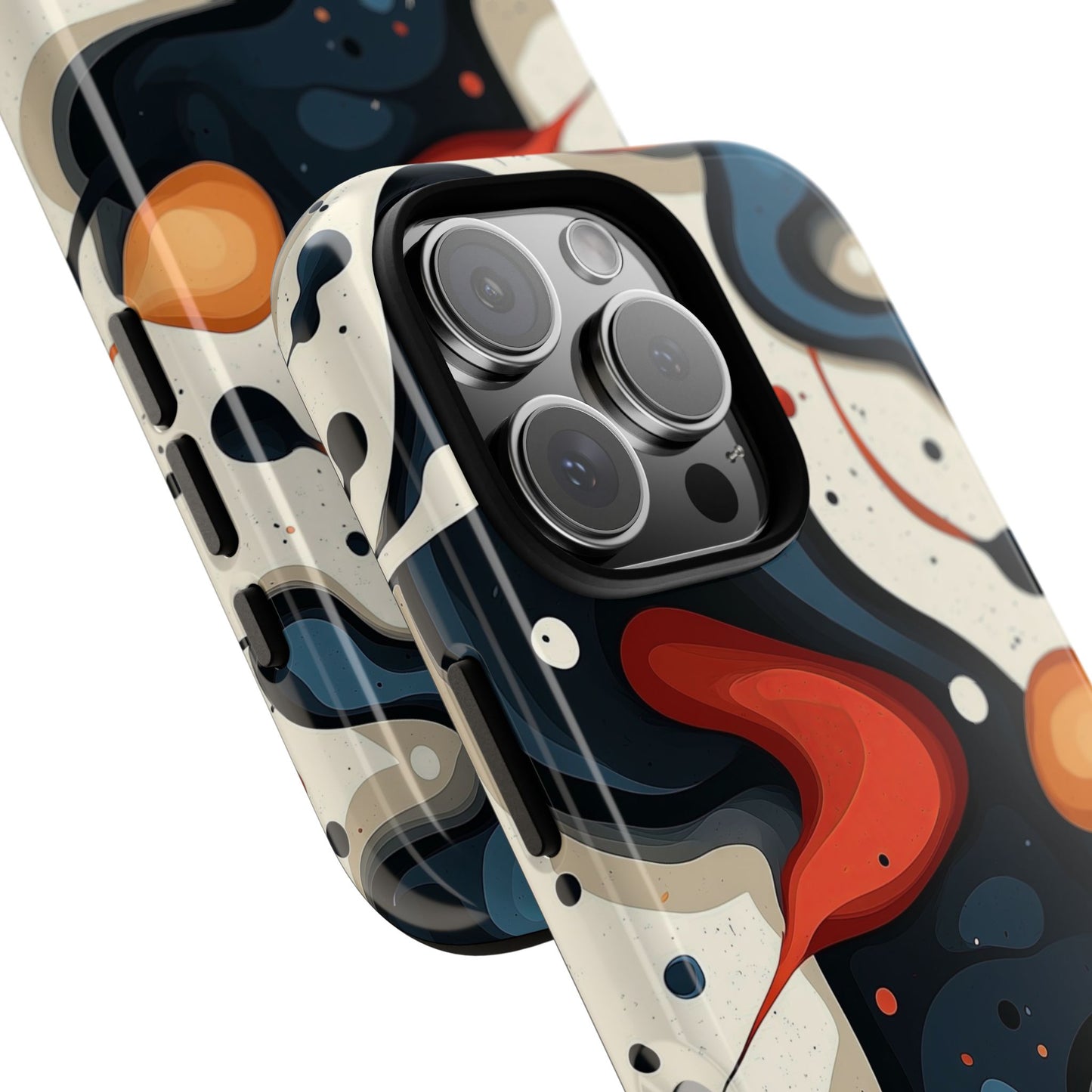 Molten Drift – Abstract Art Phone Case for iPhone, Samsung & Pixel