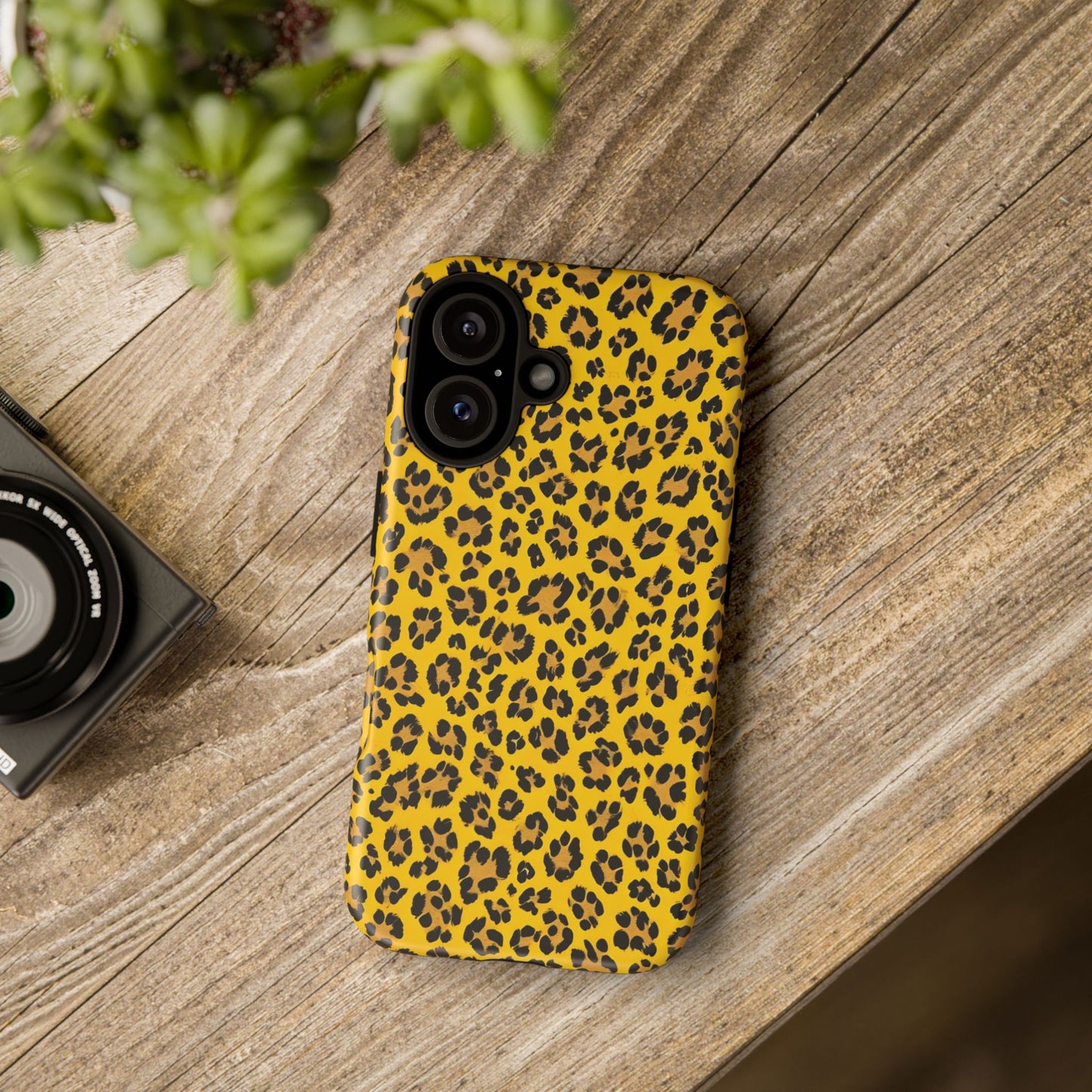 Leopard Texture Printed Back Cover Case phone