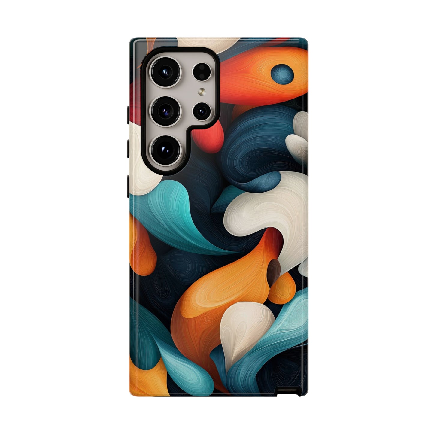 Swirl Spectrum – Vibrant Abstract Phone Case for iPhone, Samsung & Pixel
