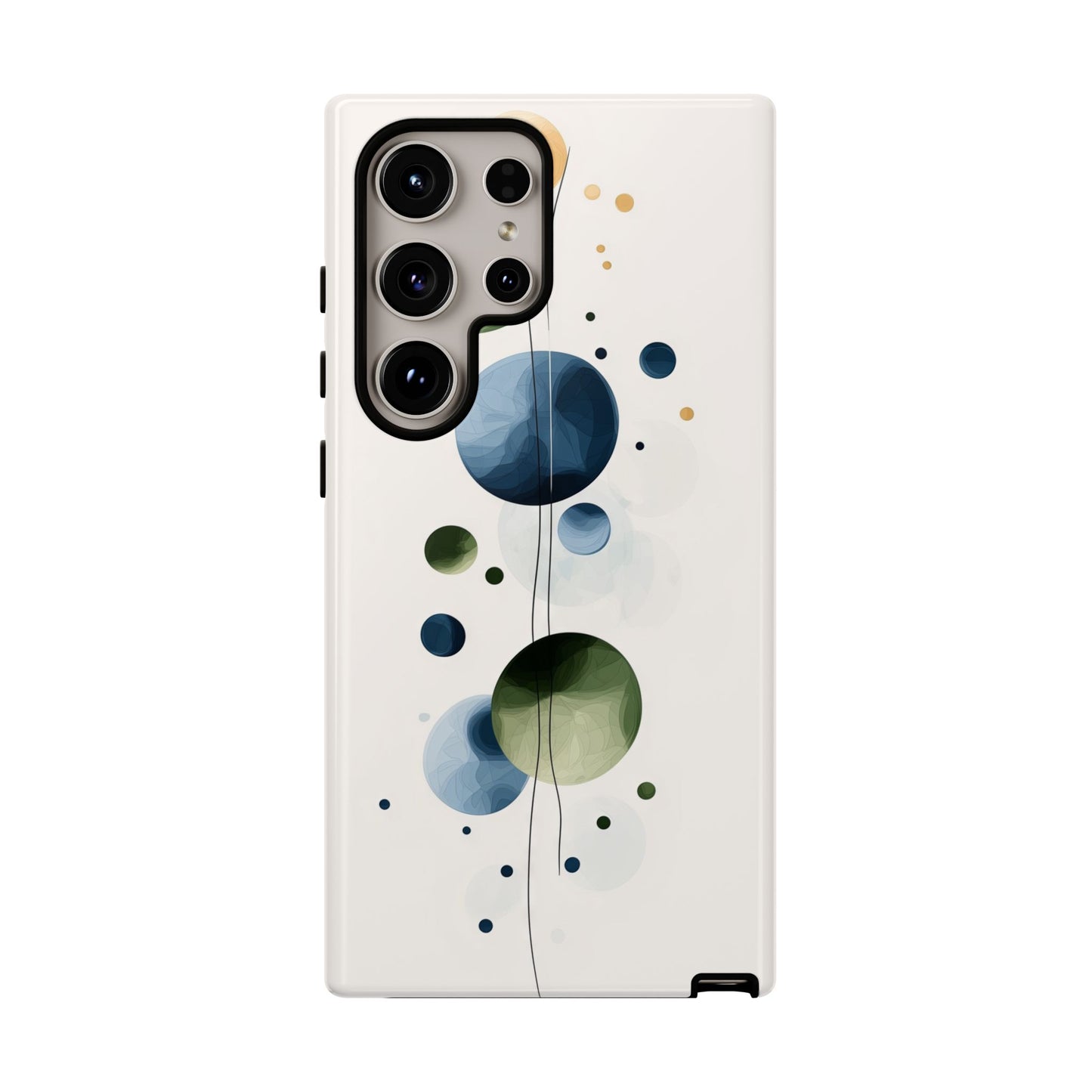 Orbit Bloom – Abstract Bubble Art Phone Case for iPhone, Samsung & Pixel