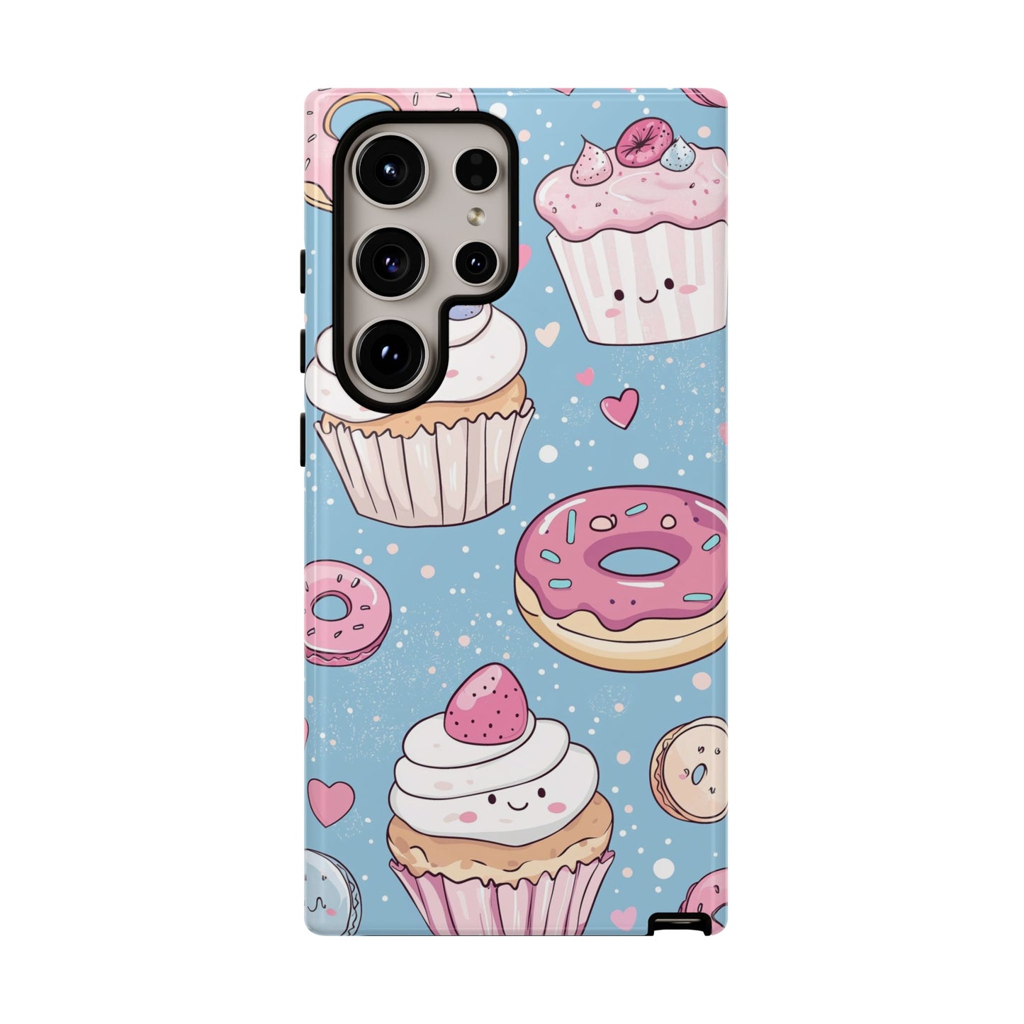 Pastel Kawaii Treats: Anime Dessert Phone Case for iPhone, Samsung, Google Pixel