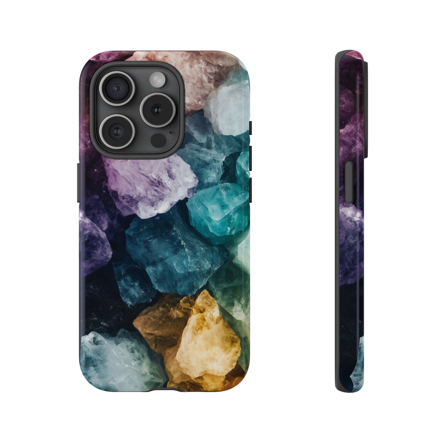 Crystal Gemstone Phone Case for iPhone, Samsung & Google Pixel