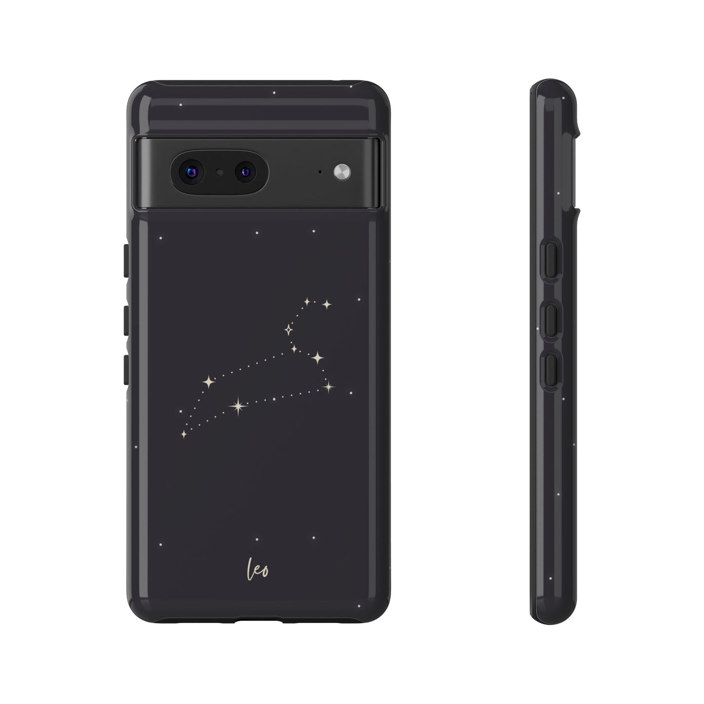 Leo Constellation Phone Case – Majestic Starry Night Pattern – Cosmic Aesthetic for iPhone, Samsung & Google Pixel