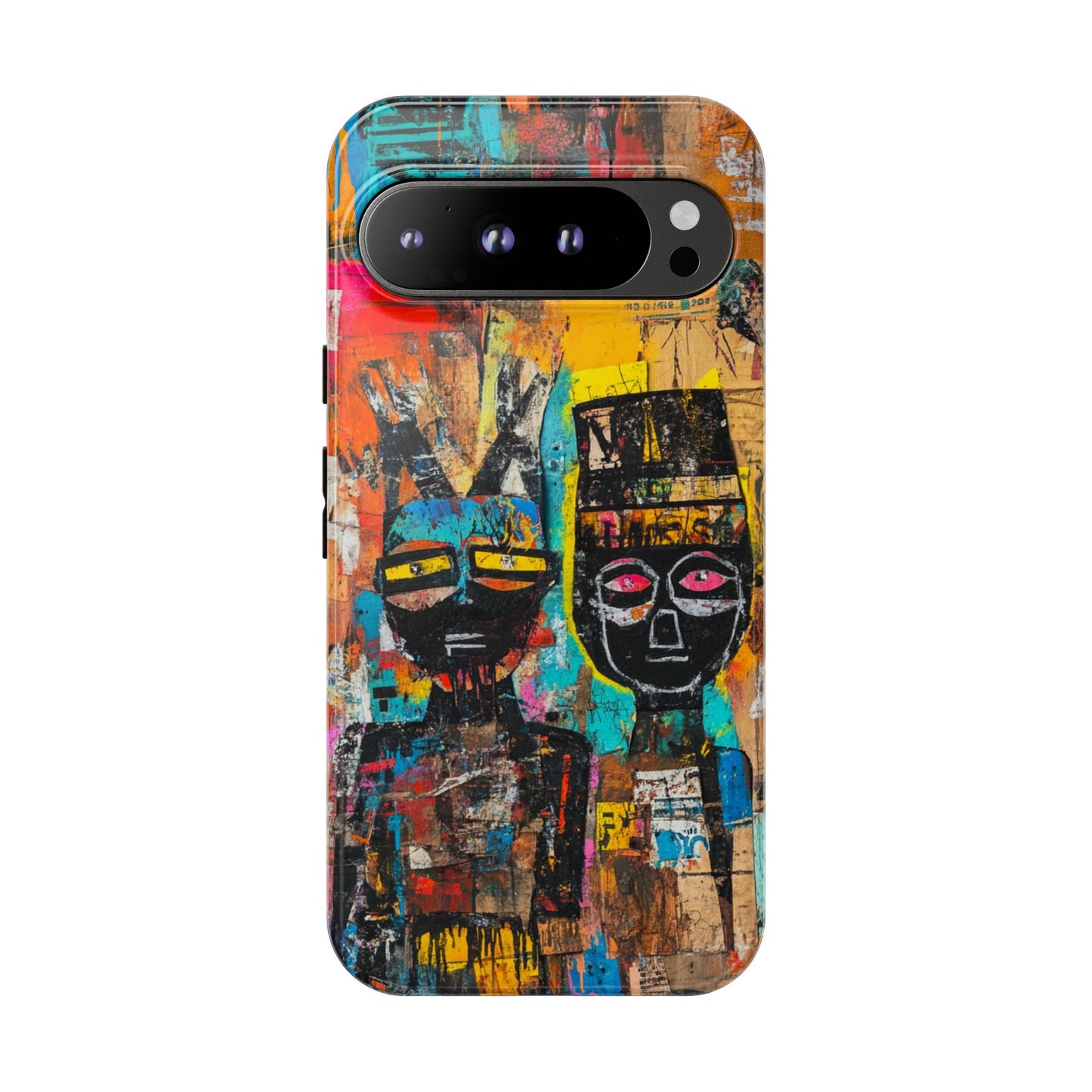 Jean-Michel Basquiat Phone Case – Street Art Phone Cover - iPhone, Samsung & Google Pixel Cover - Artistic Painting Case, Art Lover Gift