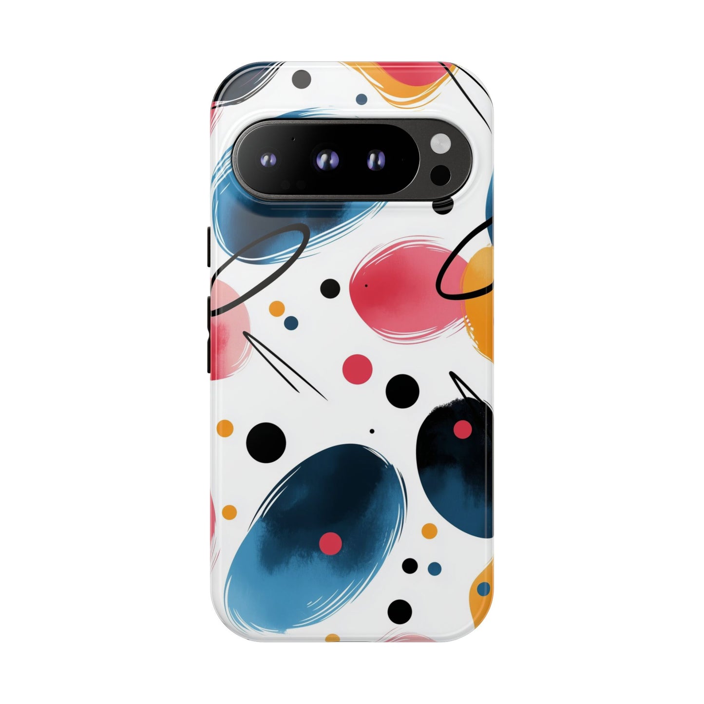 Retro Memphis Vibes – Abstract Art Phone Case for iPhone, google Pixel & Samsung