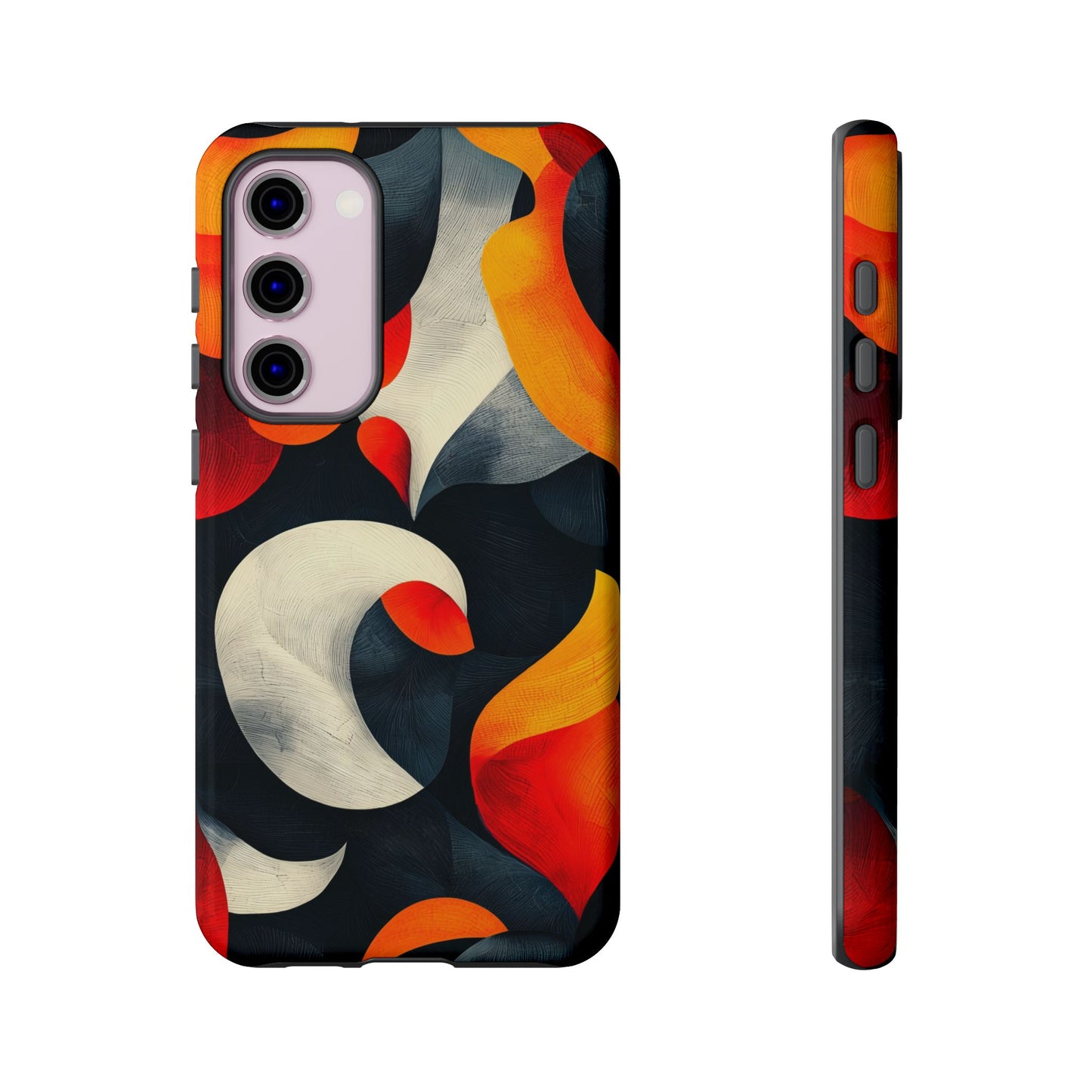 Molten Flow – Abstract Flame Phone Case for iPhone, Samsung & Pixel