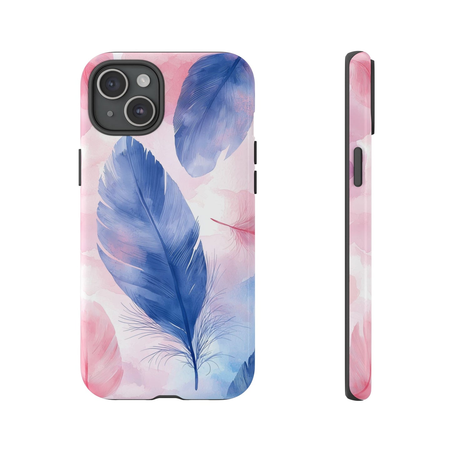 Pastel Plume Watercolor Phone Case for iPhone, google Pixel & Samsung