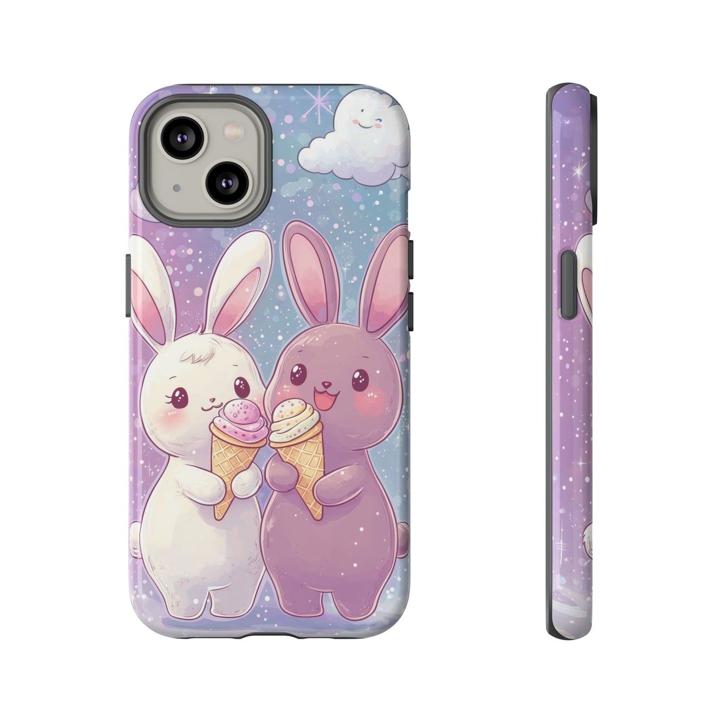 Bunny Bliss β Kawaii Anime Phone Case for iPhone, Samsung, Google Pixel