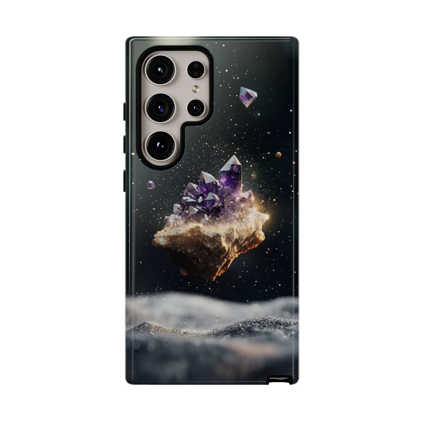 Mystic Amethyst Stones Phone Case for iPhone, Samsung & Google Pixel