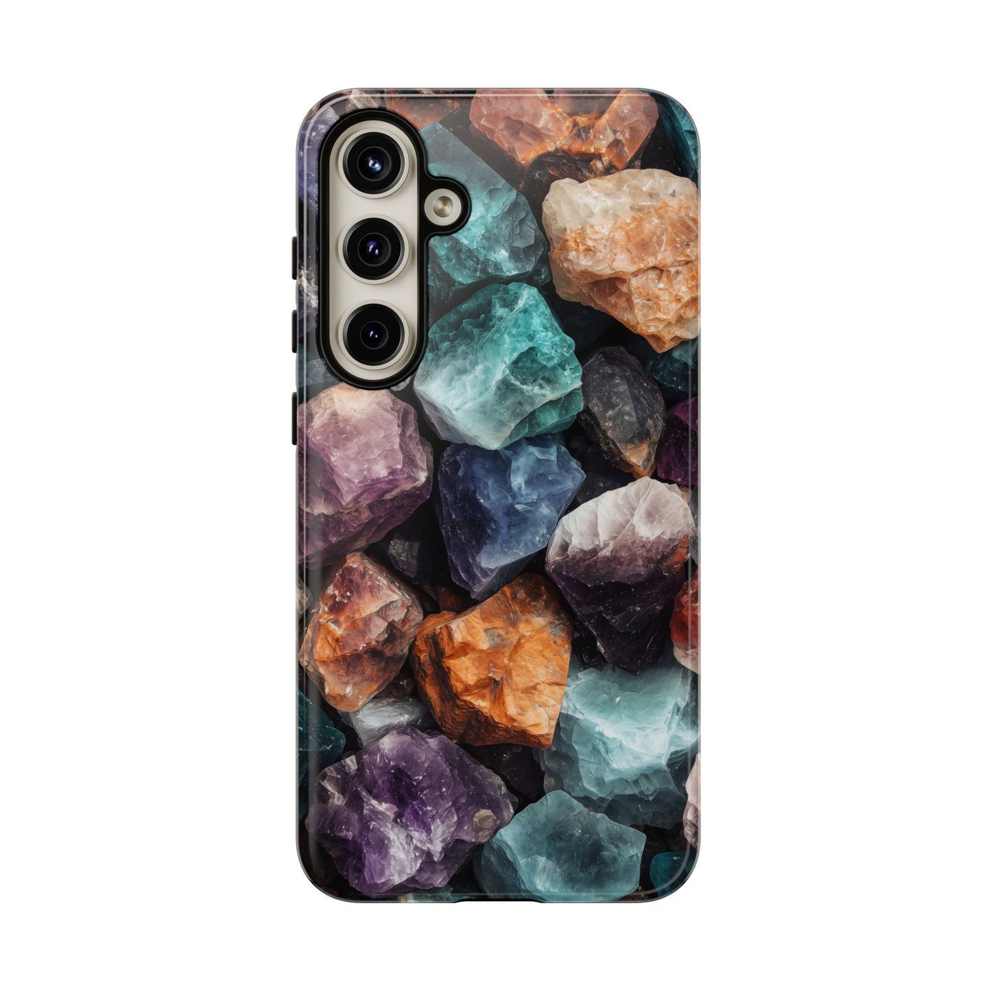 Crystal Gemstone Phone Case for iPhone, Samsung & Google Pixel