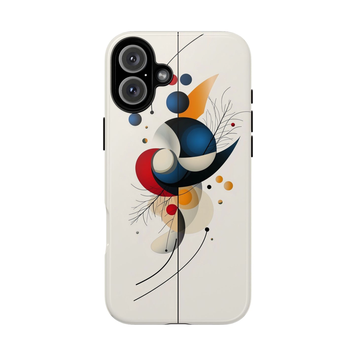 Celestial Balance – Abstract Geometric Phone Case for iPhone, Samsung & Pixel