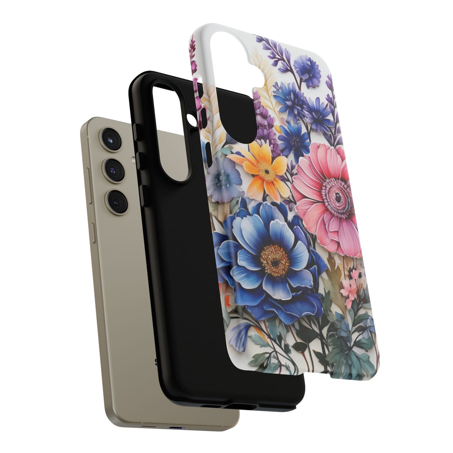 Elegant Floral Bouquet Mobile Case – Vibrant Botanical Art
