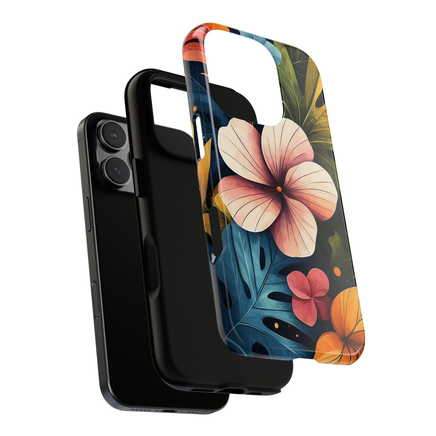 Paradise Bloom Floral Phone Case | Lush Tropical Style for iPhone, Pixel & Samsung