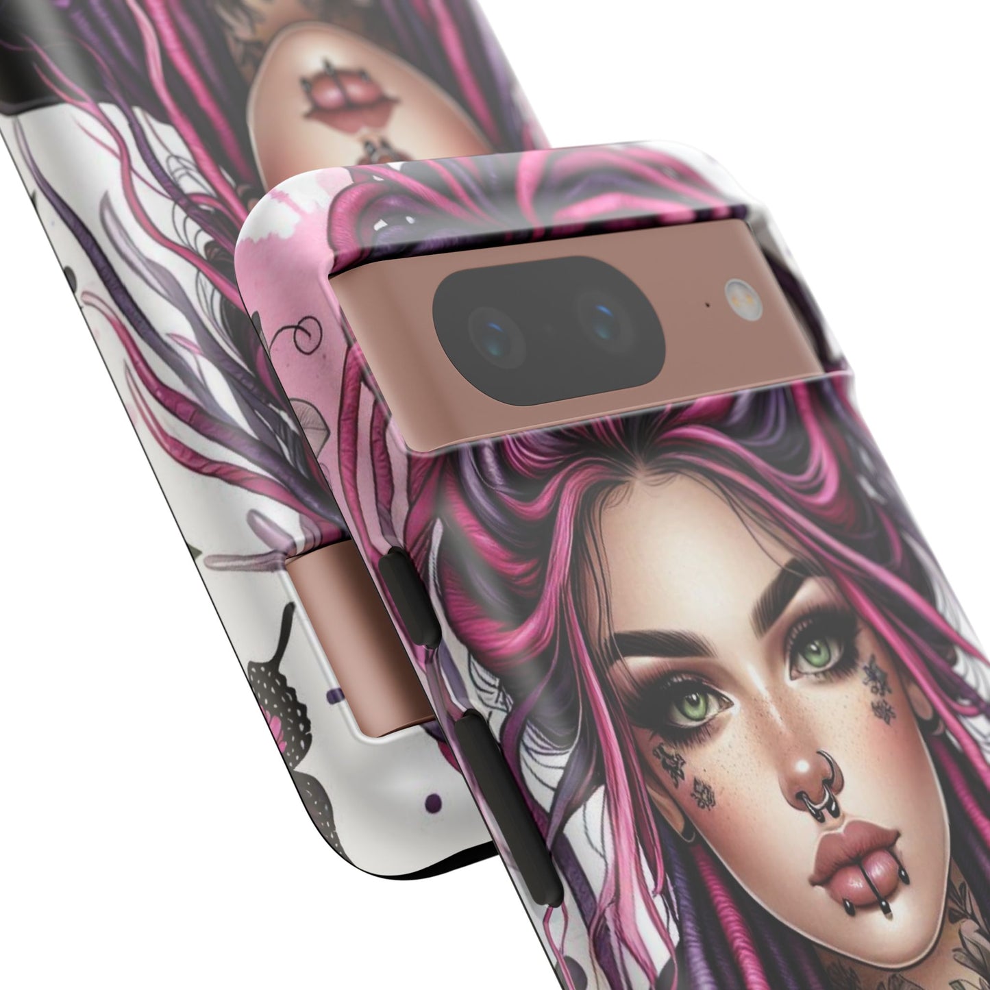 Neon Gothic Beauty Mobile Case