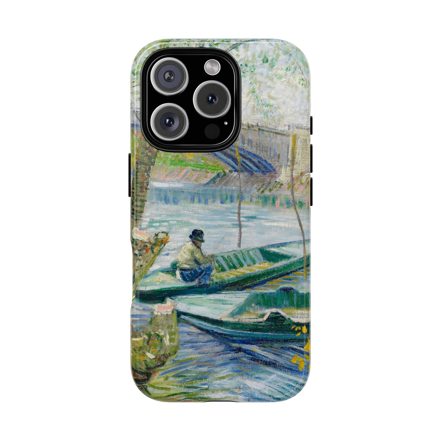 Vincent Van Gogh Fisherman Painting Phone Case - Art Case for iPhone, Samsung & Google Pixel