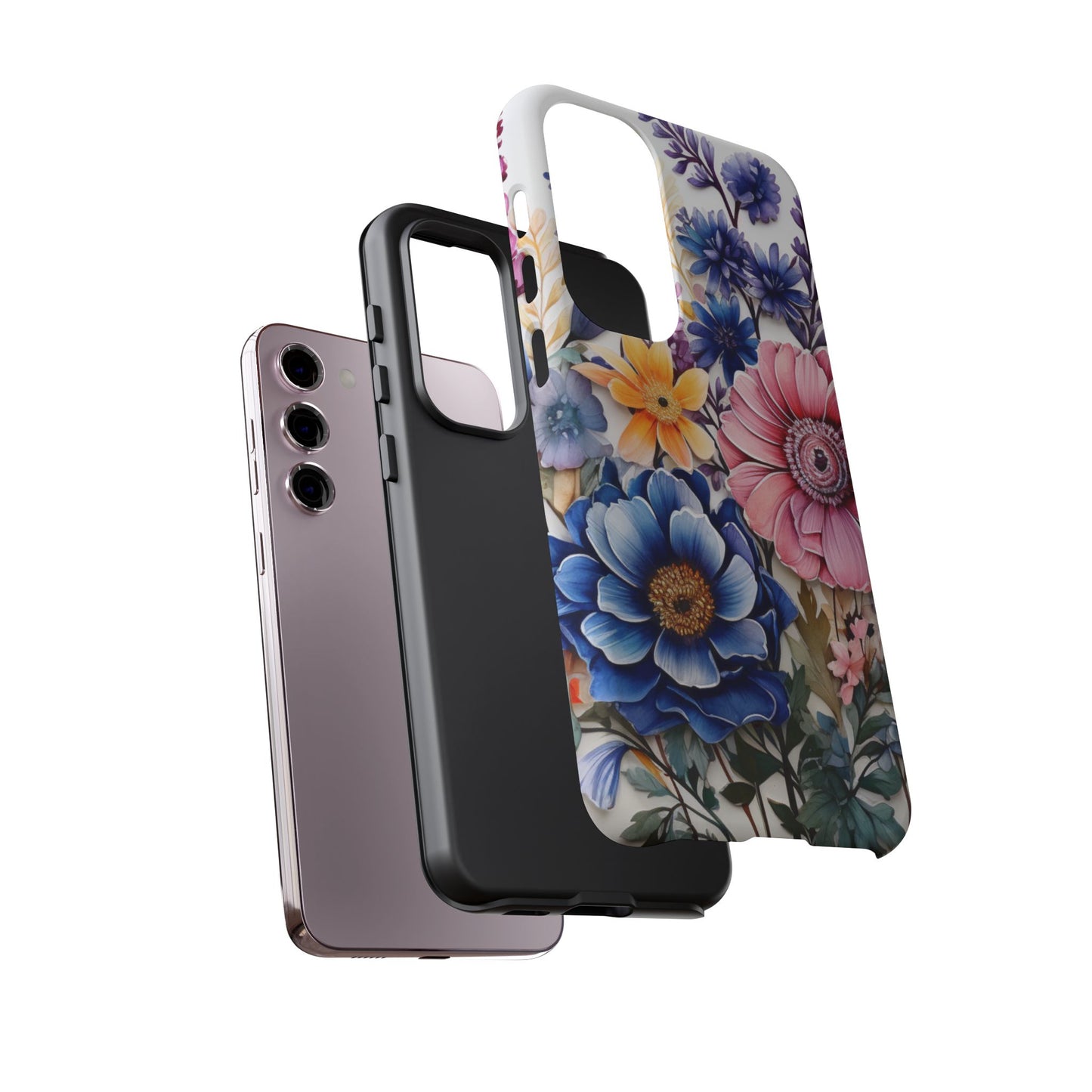 Elegant Floral Bouquet Mobile Case – Vibrant Botanical Art
