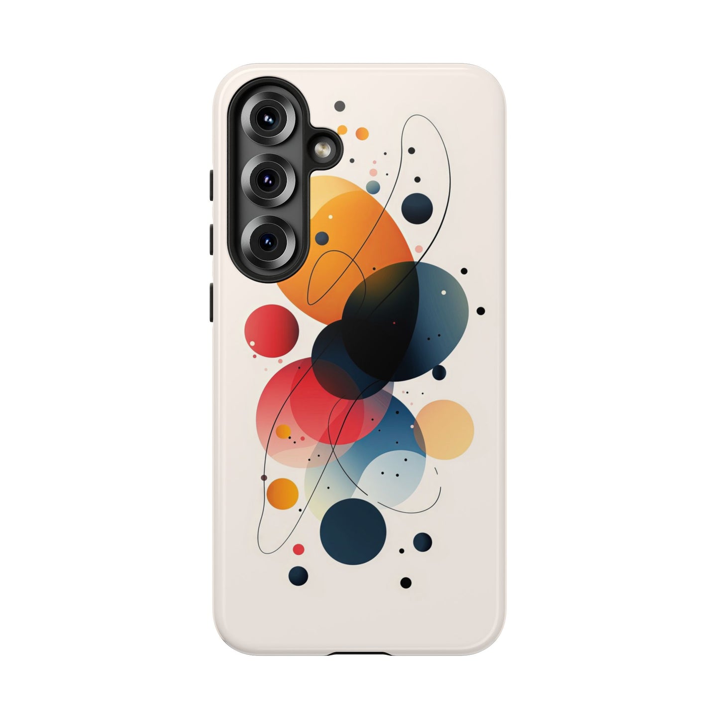 Galactic Echo – Abstract Minimalist Phone Case for iPhone, Samsung & Pixel