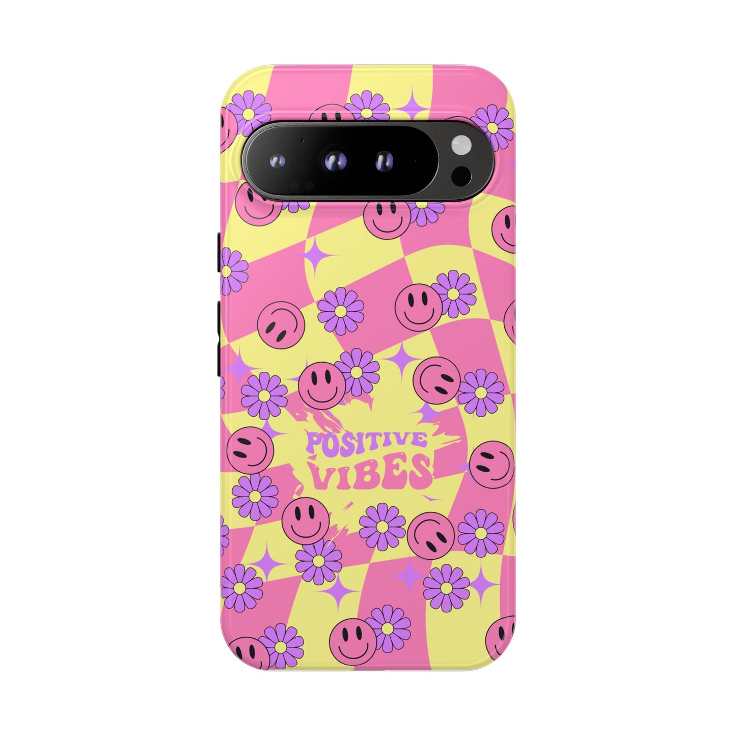 Positive Vibes Phone Case β Aesthetic Motivational Cover for iPhone, Samsung & Google Pixel