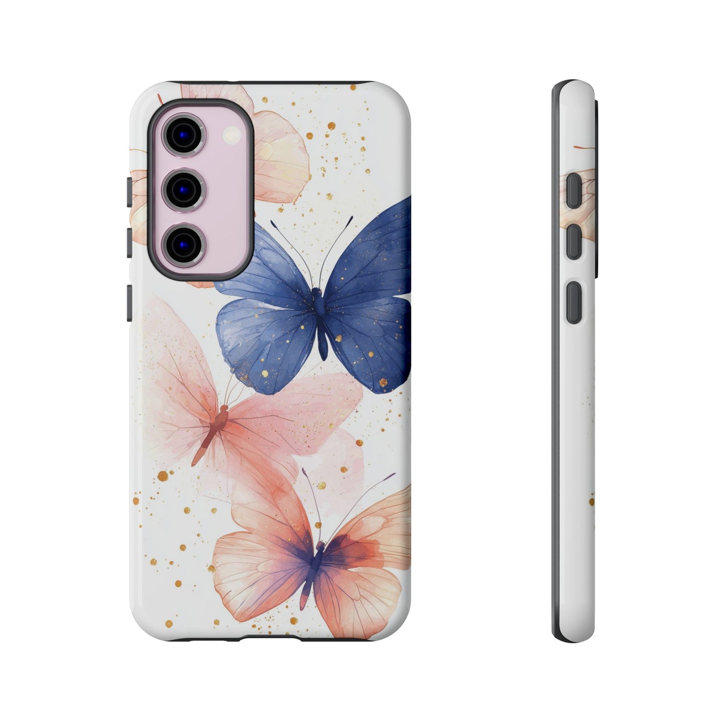 Papillon Glow" – Watercolor Butterfly Case for iPhone, google Pixel & Samsung
