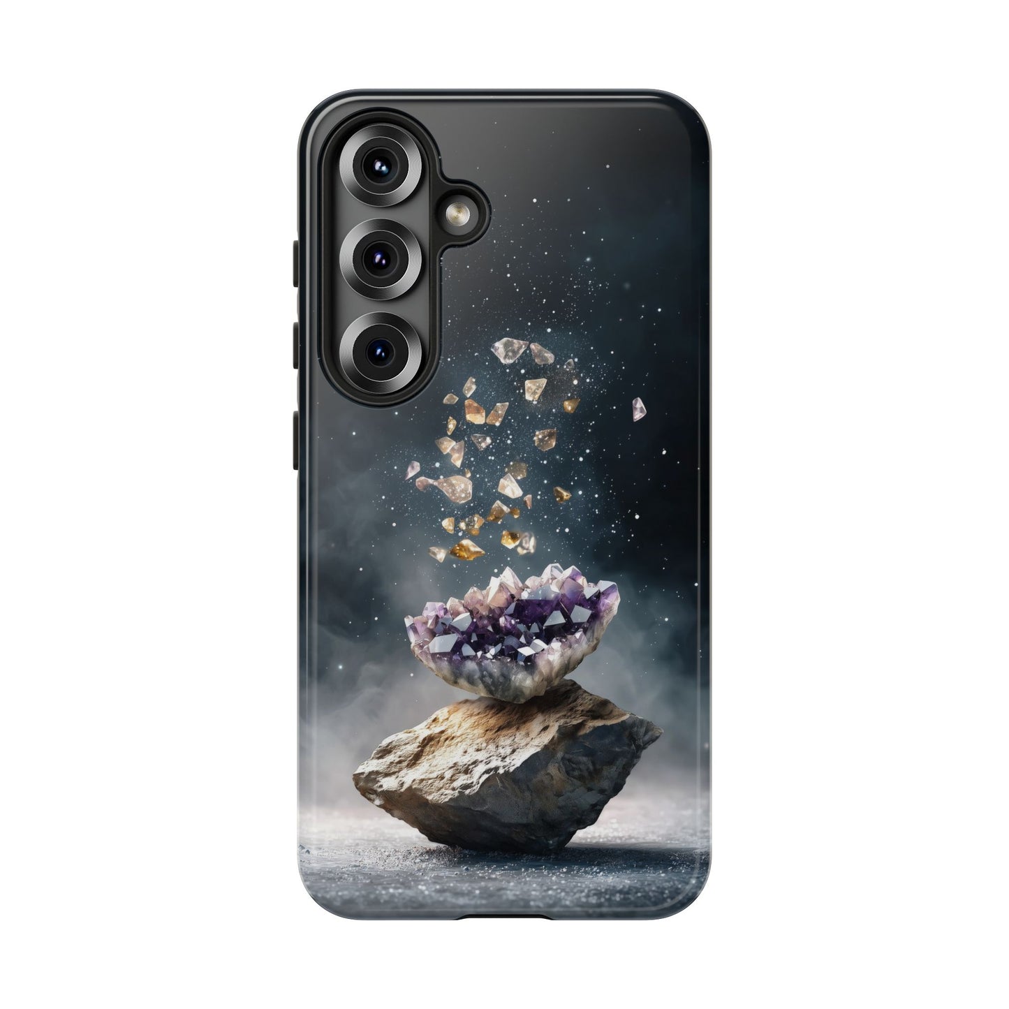 Mystic Amethyst Stones Phone Case for iPhone, Samsung & Google Pixel