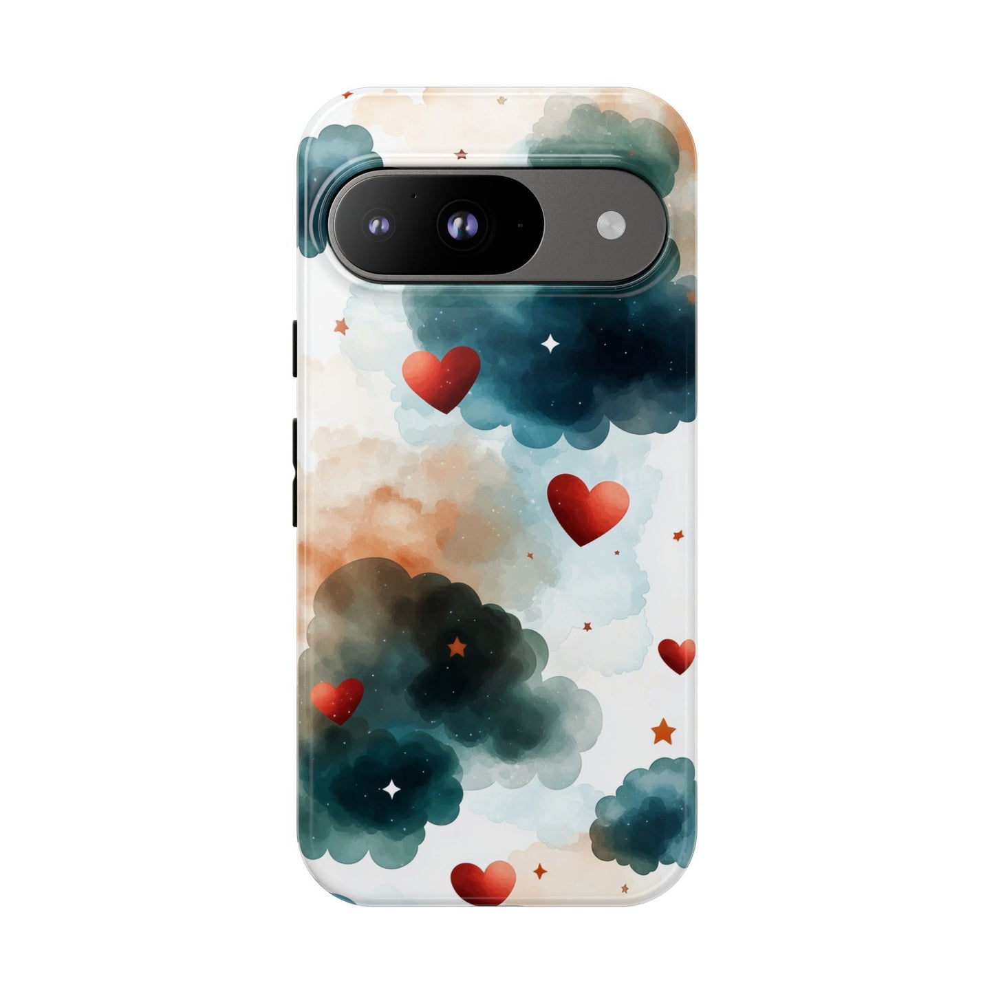 Celestial Heart Drift - Anime Aesthetic Phone Case for iPhone, Samsung, Google Pixel