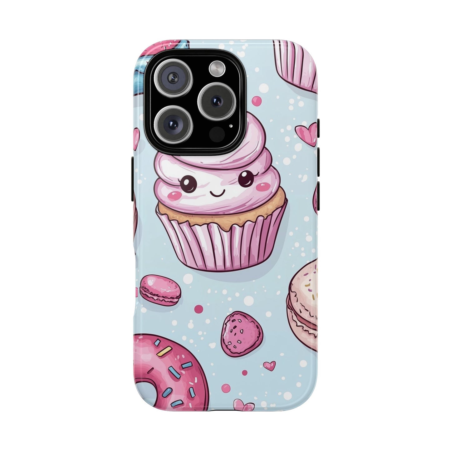 Kawaii Sweets: Adorable Dessert Anime Phone Case for iPhone, Samsung, Google Pixel