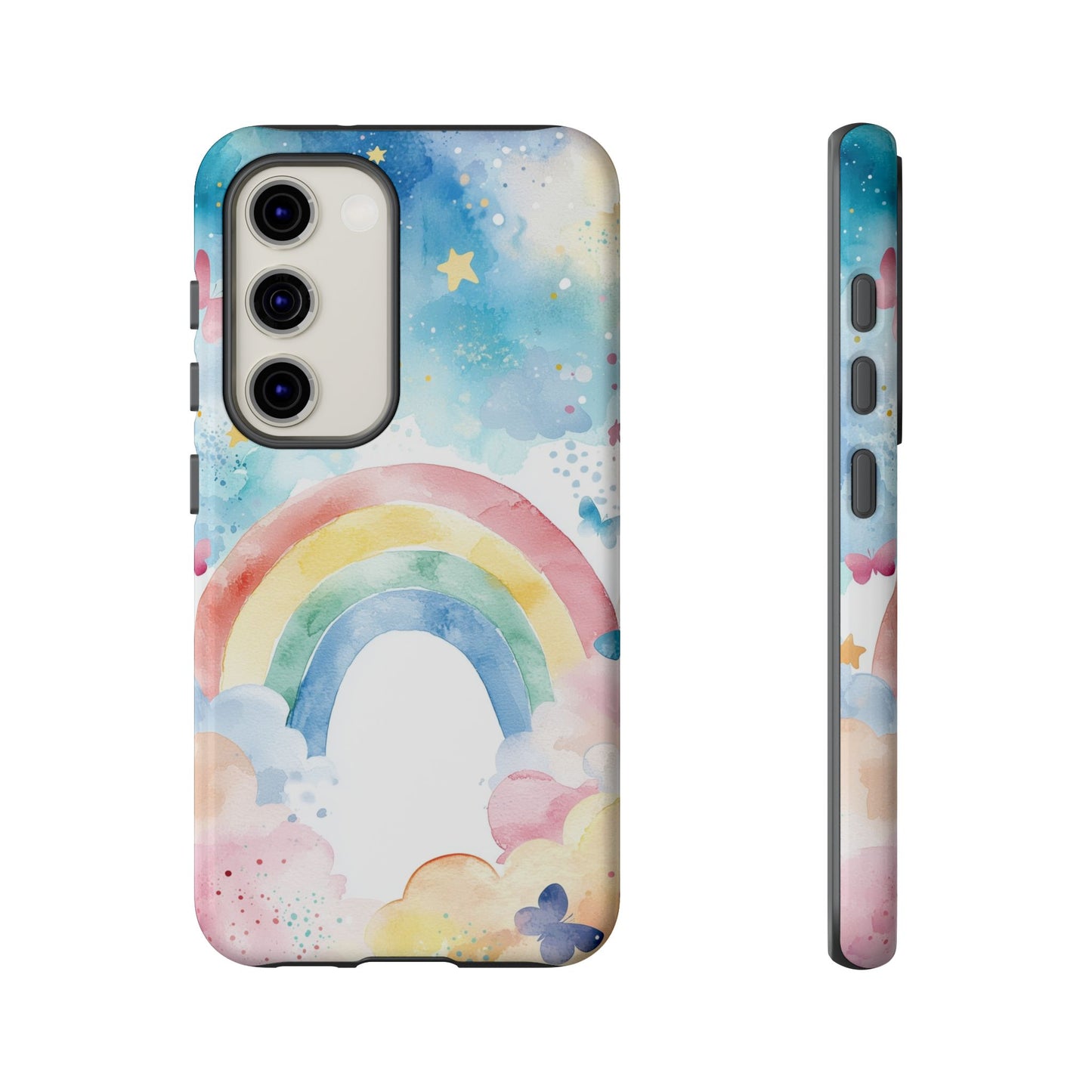 Mystic Splash Rainbow Watercolor Phone Case for iPhone, google Pixel & Samsung