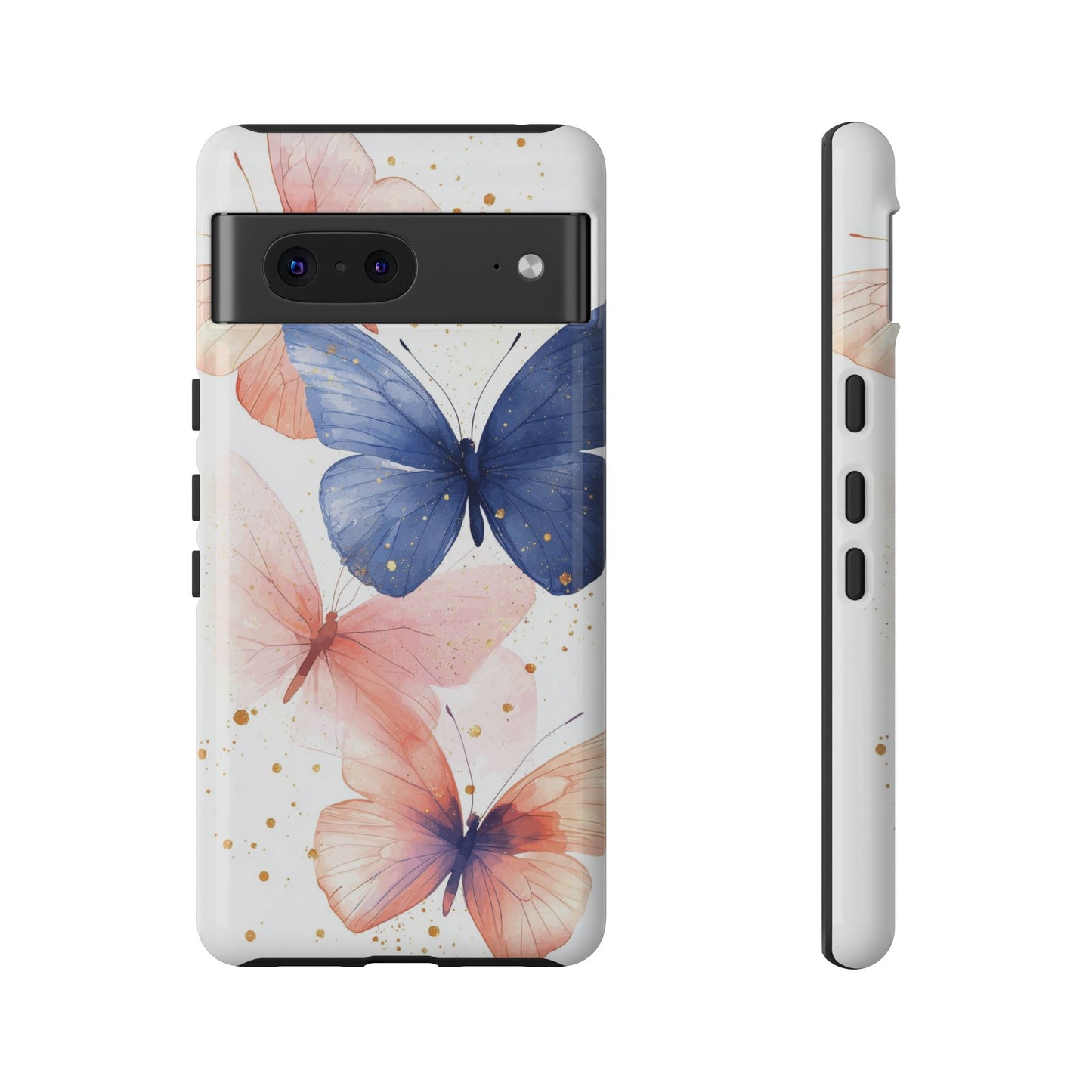 Papillon Glow" – Watercolor Butterfly Case for iPhone, google Pixel & Samsung