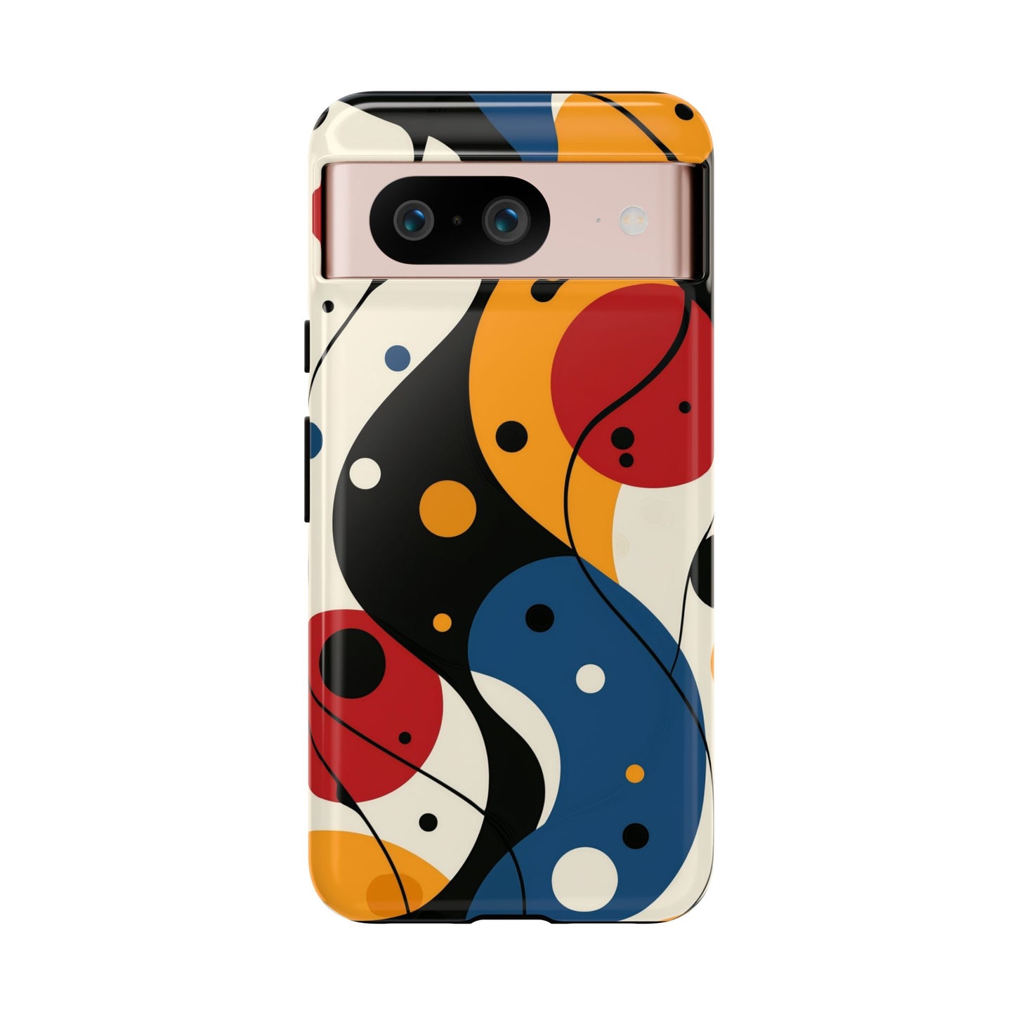 Bauhaus Style Terrazzo Phone Case – iPhone, Google Pixel, Samsung