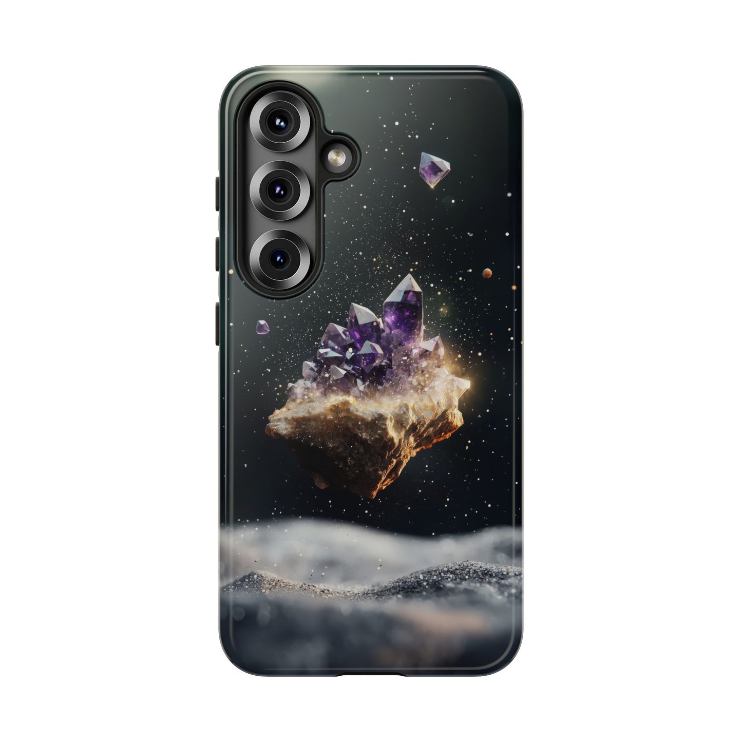 Mystic Amethyst Stones Phone Case for iPhone, Samsung & Google Pixel