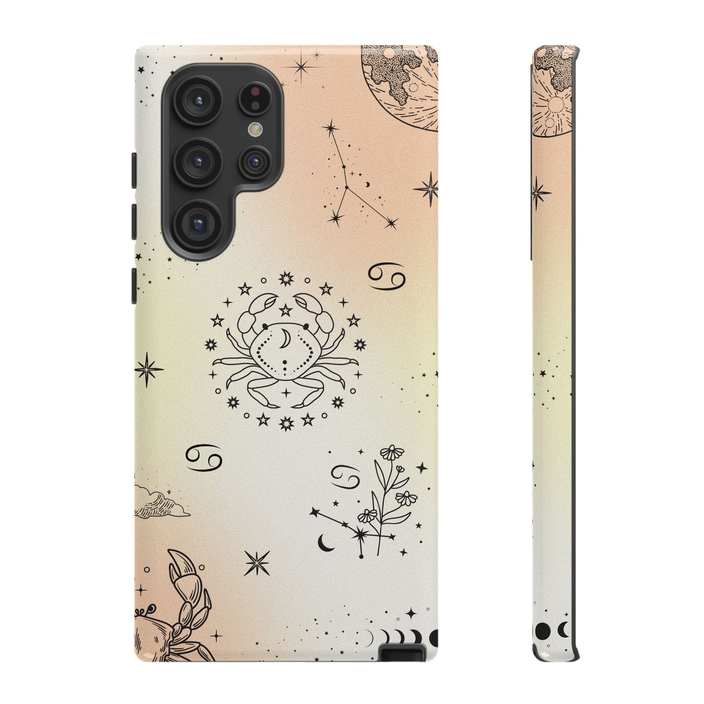 Cancer Zodiac Sign Phone Case β Soft & Protective Shell for iPhone, Samsung & Google Pixel