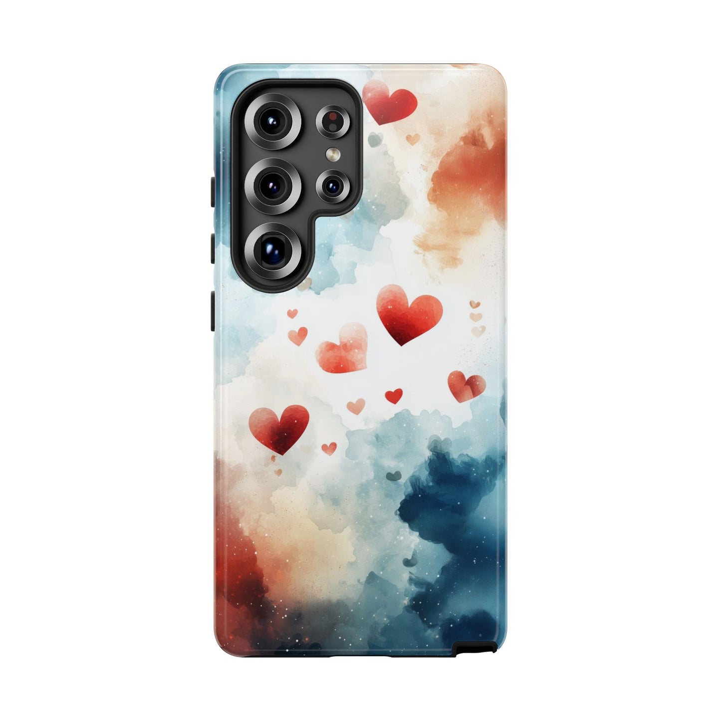 Heartfelt Skies - Watercolor Anime Phone Case for iPhone, Samsung, Google Pixel