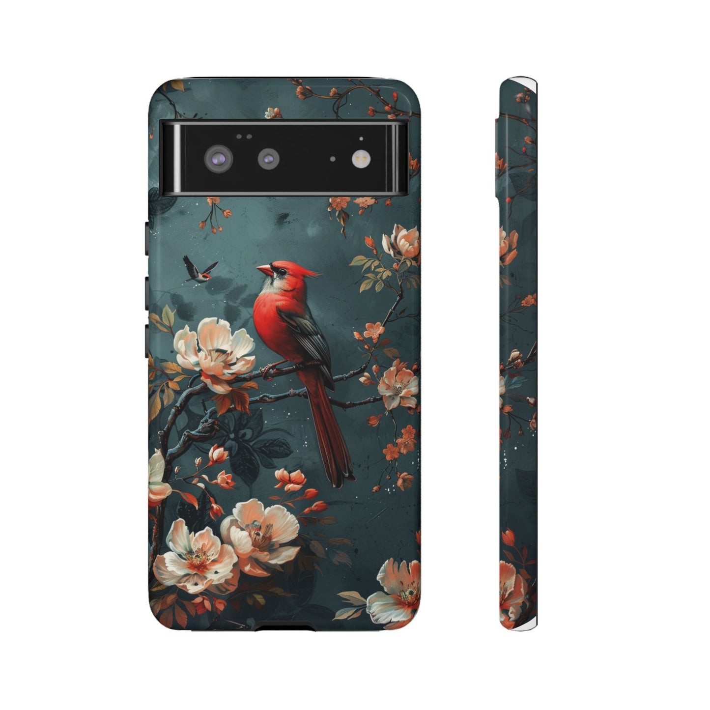 Floral Bird Phone Case β Elegant Nature-Inspired Cover for iPhone, Samsung & Google Pixel