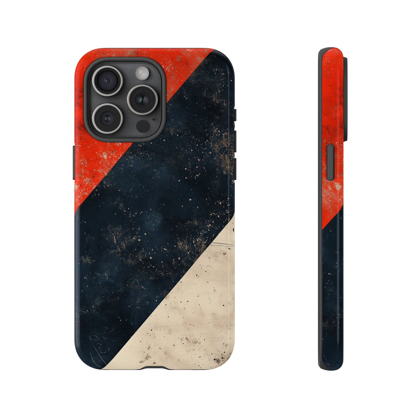 Urban Grit – Grunge Stripe Abstract Phone Case for iPhone, Samsung & Pixel