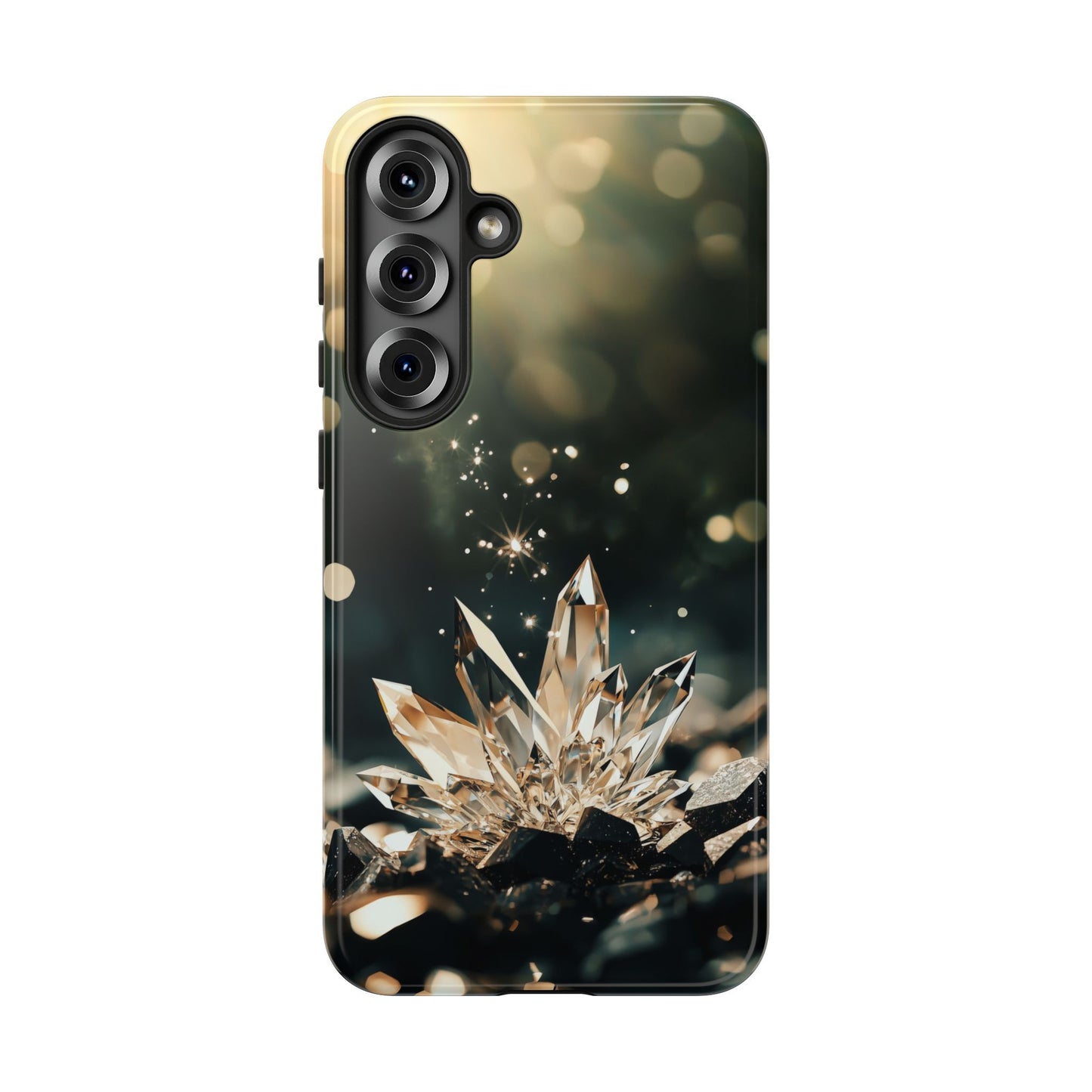 Crystal Stone Sparkle Phone Case – iPhone, Google Pixel, Samsung