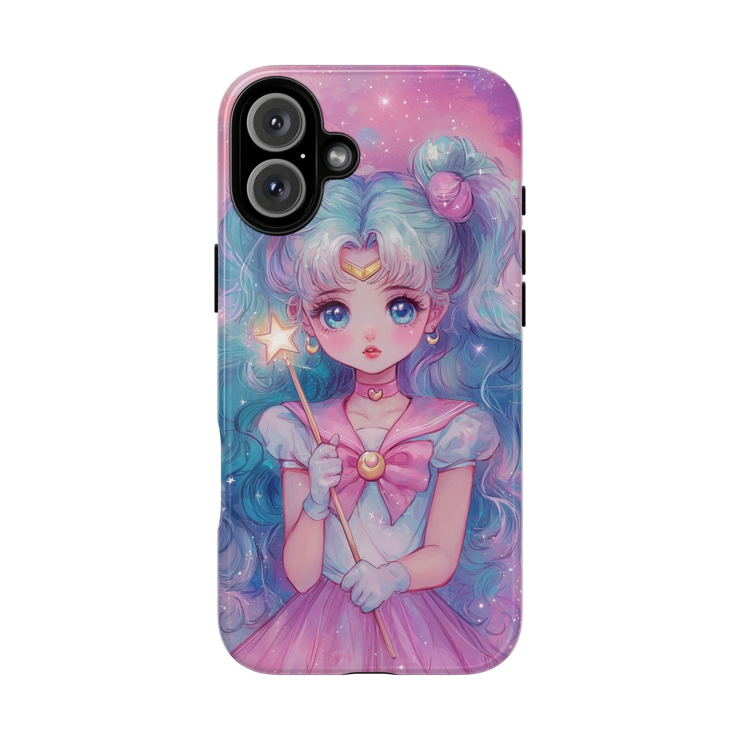 Magical Moon Guardian Anime Phone Case for iPhone, Samsung, Google Pixel