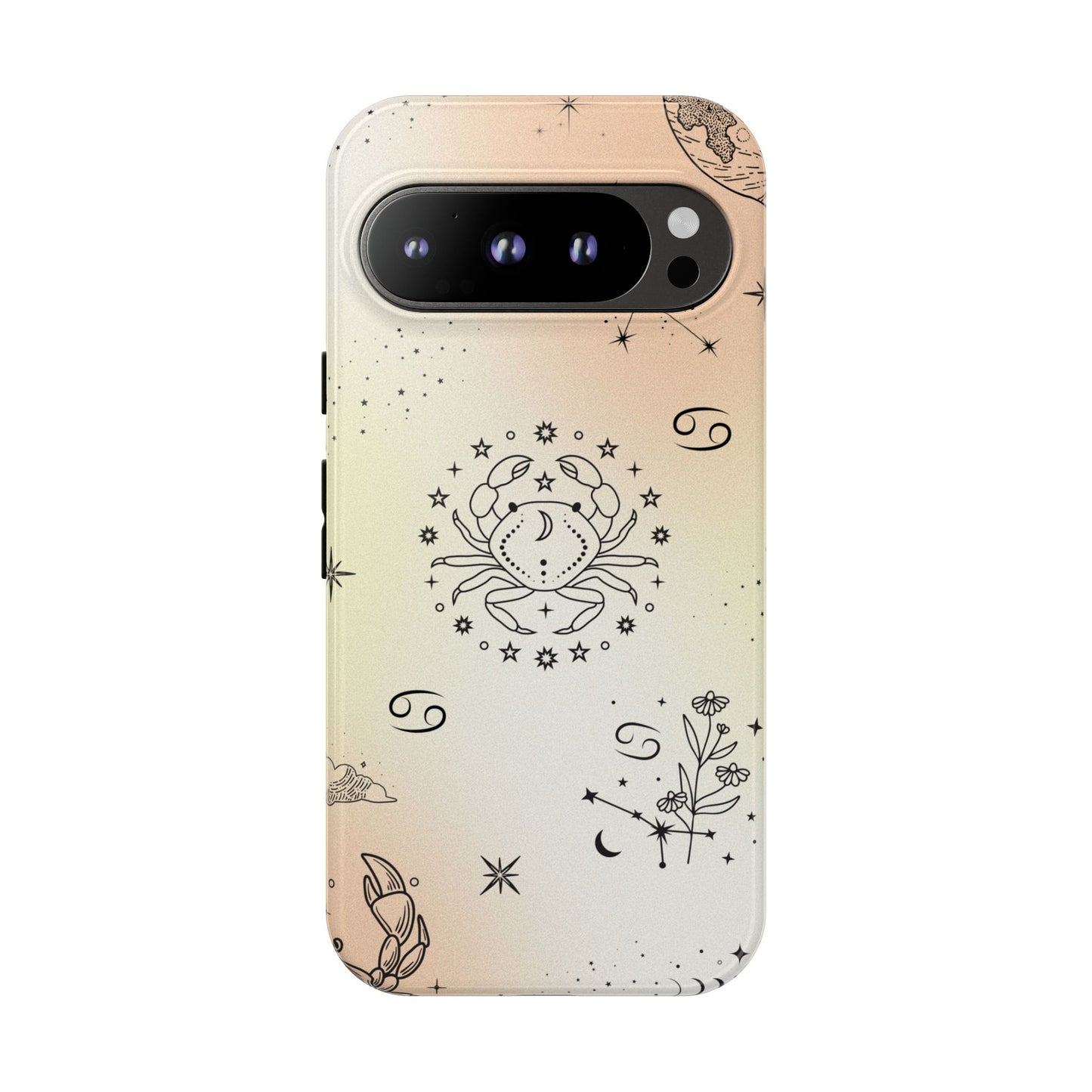 Cancer Zodiac Sign Phone Case β Soft & Protective Shell for iPhone, Samsung & Google Pixel