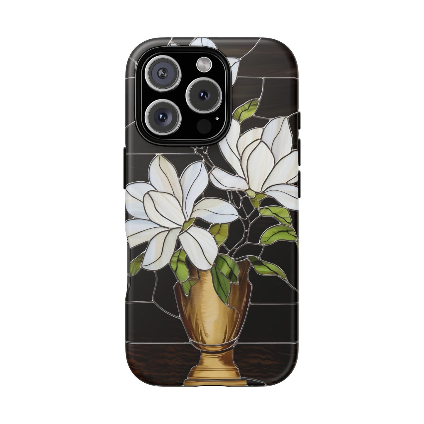 Stained Glass Floral Phone Case