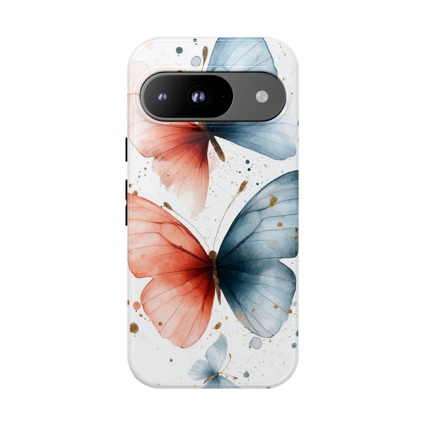 Golden Wings" – Elegant Butterfly Art Case for iPhone, google Pixel & Samsung