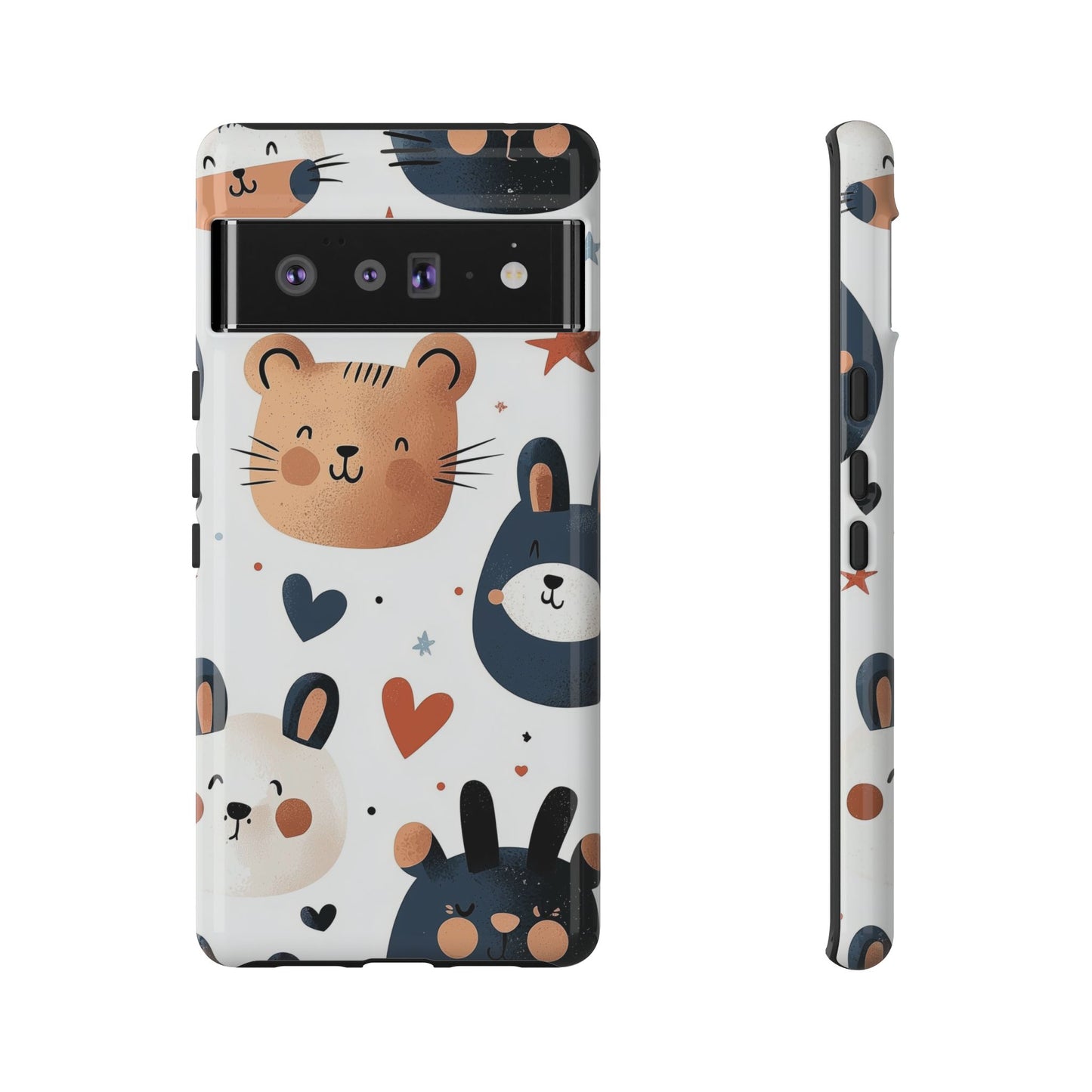 Cute Critters Anime Phone Case for iPhone, Samsung, Google Pixel