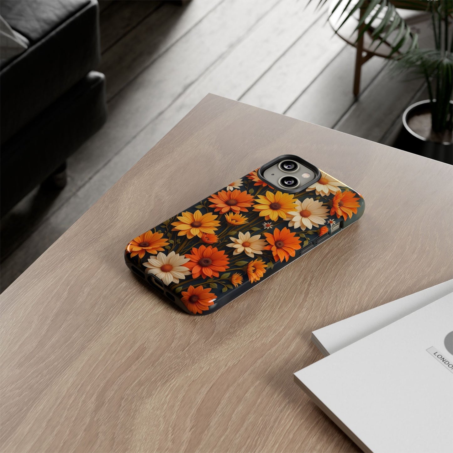 Boho Vibrant Floral Tapestry Case Design, Iphone Case