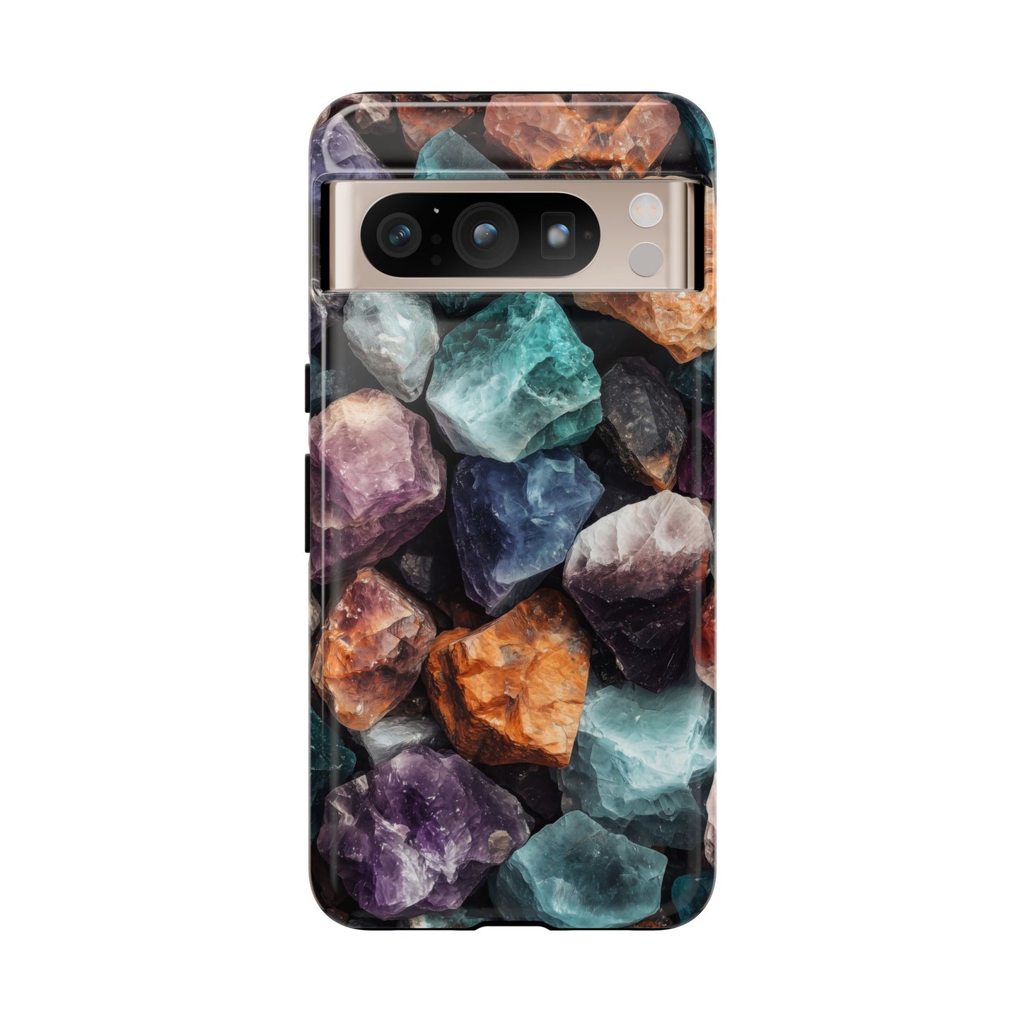 Crystal Gemstone Phone Case for iPhone, Samsung & Google Pixel