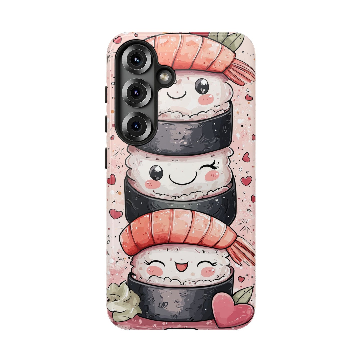 Anime Sushi Stack Phone Case β Cute & Tasty-Inspired Design for iPhone, Samsung, and Google Pixel