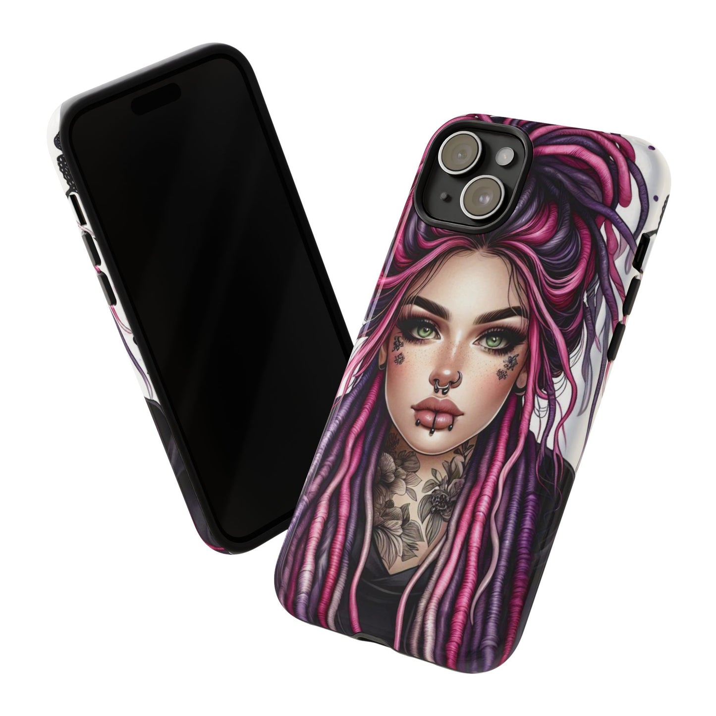 Neon Gothic Beauty Mobile Case